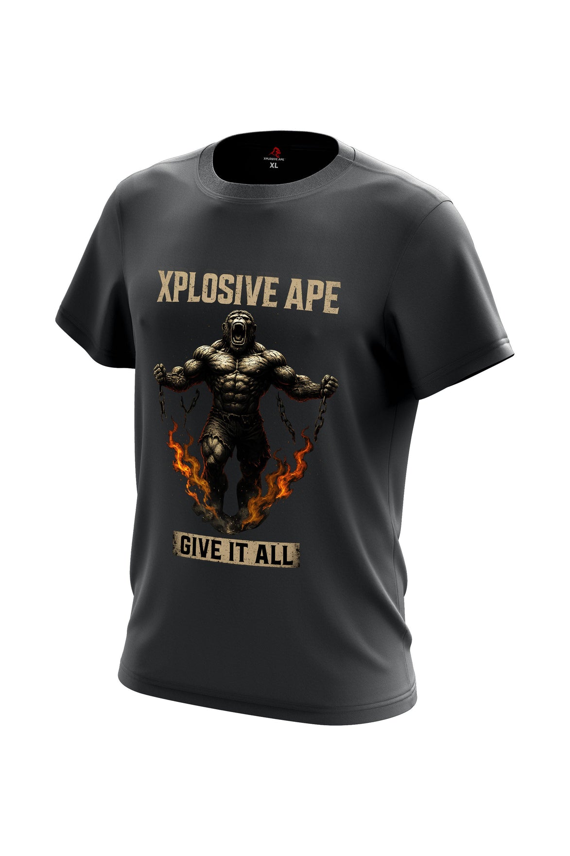XAPE Hellbound Titan Tee - Charcoal