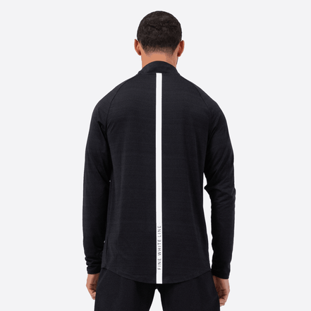 Men's Comet Black 1/4 Zip Jacket