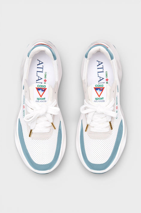 Atlantis Sneaker White Light Blue Womens