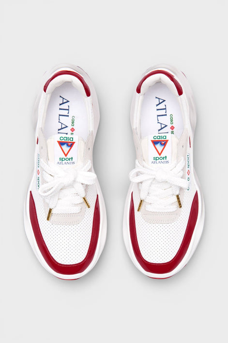 Atlantis Sneaker White Red
