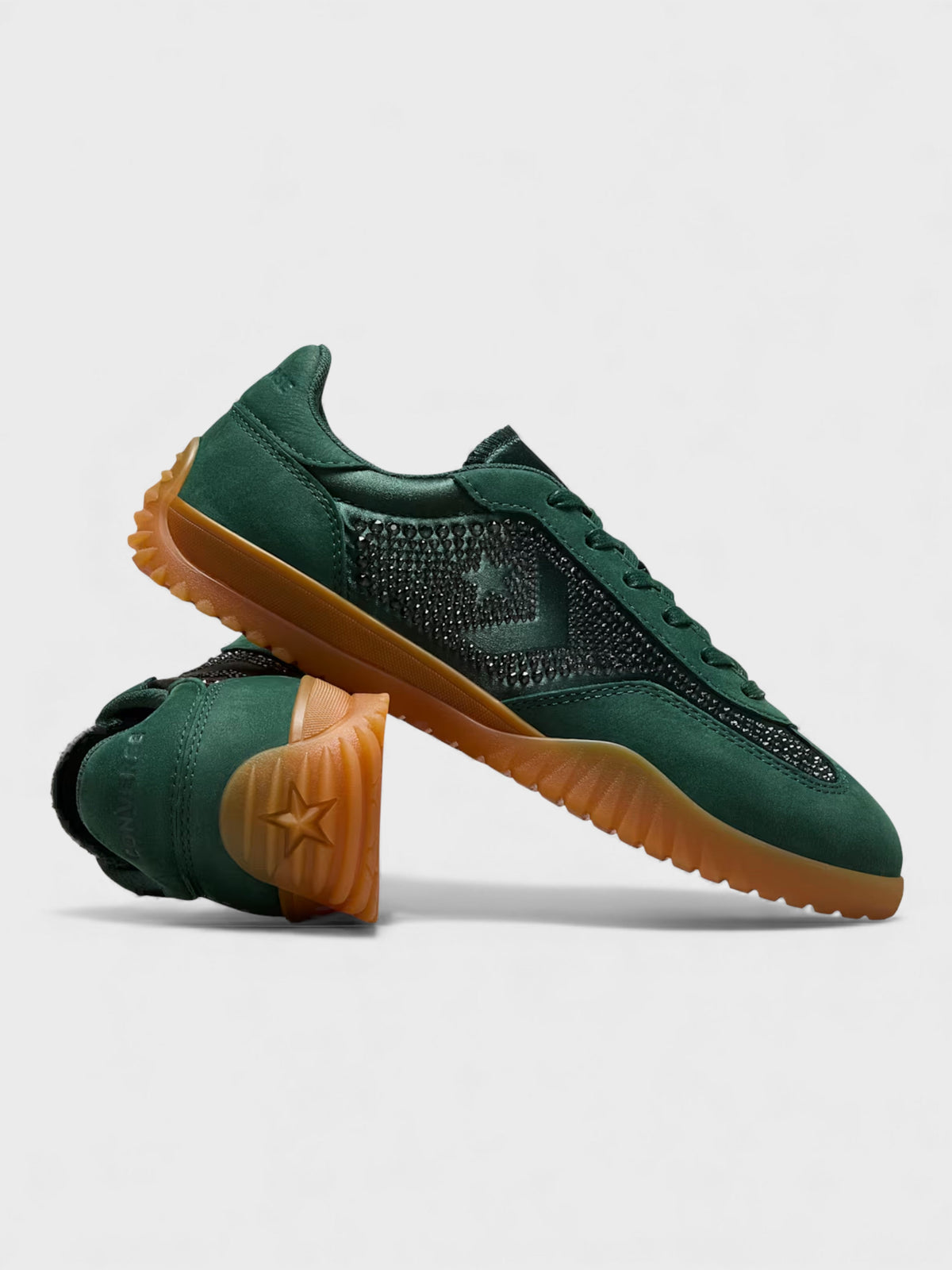 Converse Swarovski x Run Star Trainer Deep Emerald