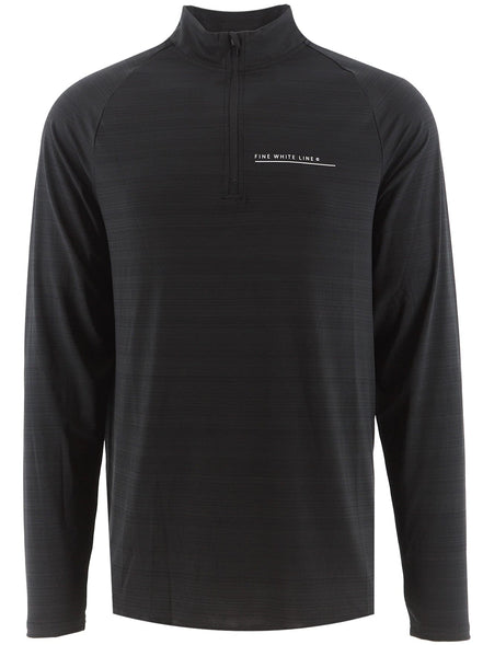 Men's Comet Black 1/4 Zip Jacket