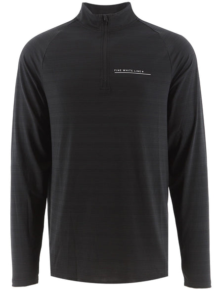 Men's Comet Black 1/4 Zip Jacket