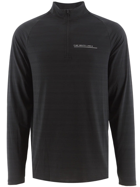 Men's Comet Black 1/4 Zip Jacket
