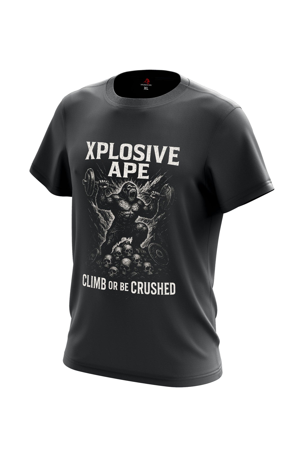 XAPE Iron Summit Tee - Charcoal