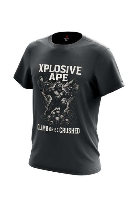 XAPE Iron Summit Tee - Charcoal