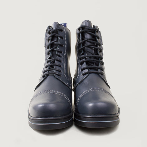 Kentucky Storm Waterproof Jodhpur Boots - Polished Navy