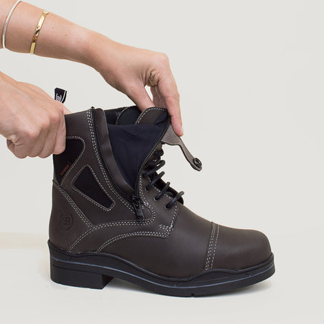 Kentucky Storm Waterproof Ankle Boots - Grey