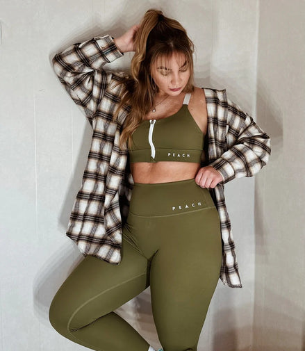 Leggings 'Olive Green'
