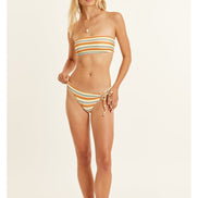 Sisstr Line Up Rib Bandeau Swim Top