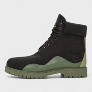 Timberland Heritage 6 Inch Waterproof Boot Black Nubuck Green