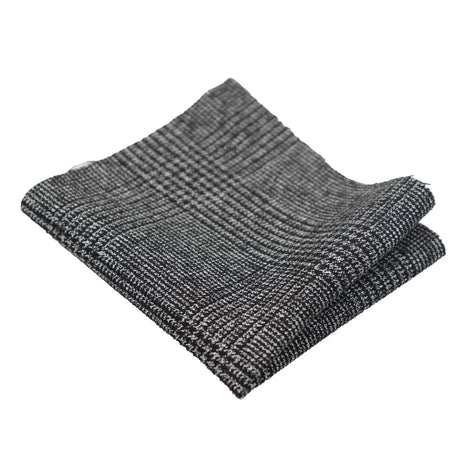 Men's Tweed Herringbone Tie & Pocket Square Set