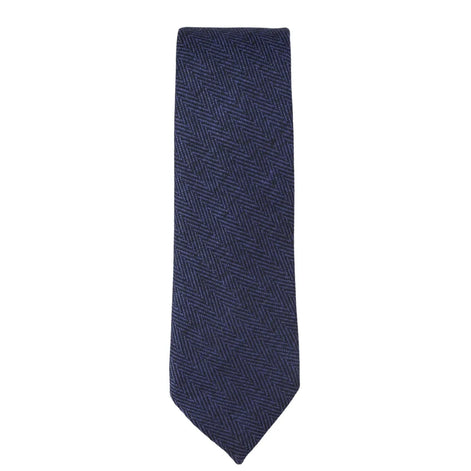 Men's Tweed Herringbone Tie & Pocket Square Set