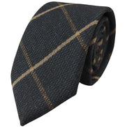 Men's Tweed Herringbone Tie & Pocket Square Set