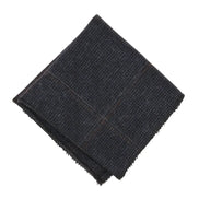 Men's Wool Blend Herringbone Plaid Tweed Tie