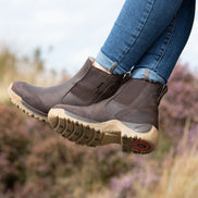 Ottawa Storm Waterproof Short Boots - Brown