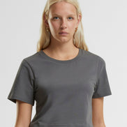 Organic Stretch Cropped T-Shirt: Women's