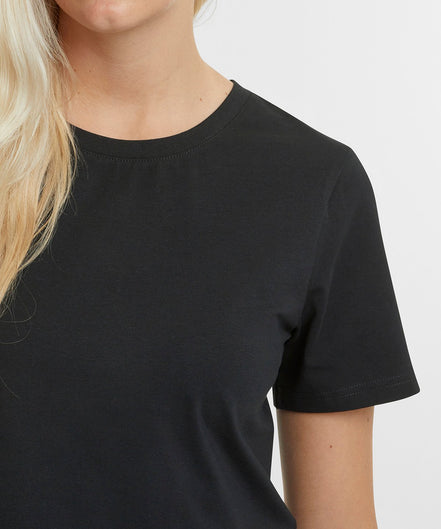 Organic Stretch Cropped T-Shirt: Women's