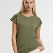 Organic Extended Shoulder T-Shirt: Women's
