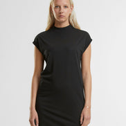 Organic Extended Shoulder T-shirt Dress: Womens