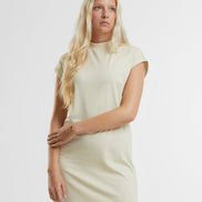 Organic Extended Shoulder T-shirt Dress: Womens
