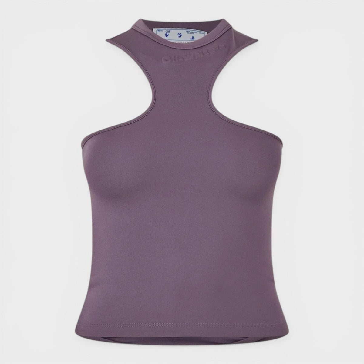 Sleek Asymmetric Rowing Top Violet