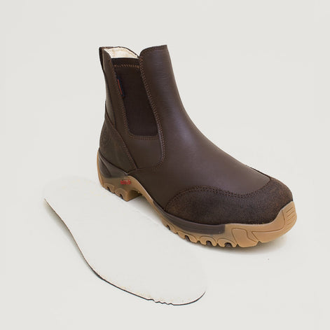 Ottawa Storm Waterproof Short Boots - Brown