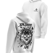 XAPE Shatter Hoodie - White
