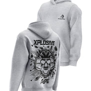 XAPE Shatter Hoodie - Heather Grey