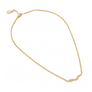 Medusa Reversible Gold Necklace