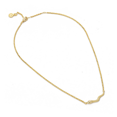 Medusa Reversible Gold Necklace