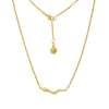 Medusa Reversible Gold Necklace