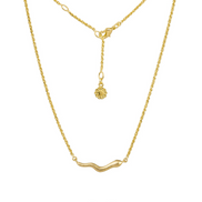 Medusa Reversible Gold Necklace