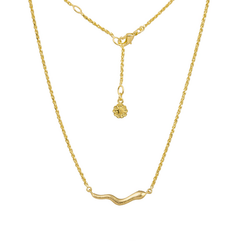 Medusa Reversible Gold Necklace