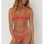 Sisstrevolution Solid Sulu Skimpy Bottom Swim