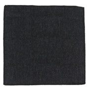 Stz22 Men's Tie Hankie Tweed Black Classic Gatsby Peaky Blinders