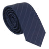 Stz41 - Men's Tie Hankie Pin Stripe Classic Gatsby Peaky Blinders