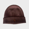 Pony Embroidered Beanie Brown