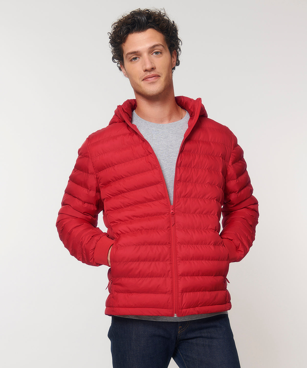 Polyester Puffer Jacket: Men's