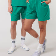 Organic Cotton Jogger Shorts: Unisex