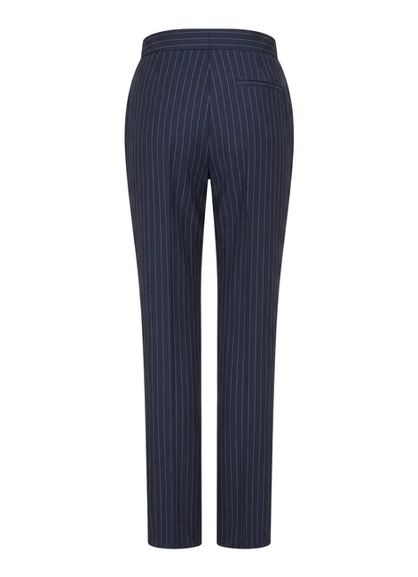 TPW-37 - Women's 3 Piece Navy Blue Pinstripe Suit