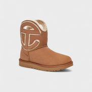 UGG x Telfar Logo Mini Boot Chestnut
