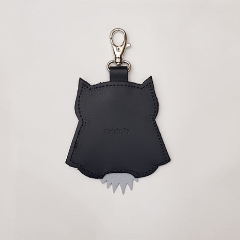 Owl bag charm - Union Jack - Navy Blue