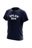 XAPE Campus Script Tee - Navy