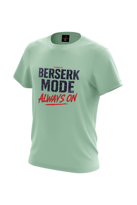XAPE Berserk Mode on Tee - Mint Green