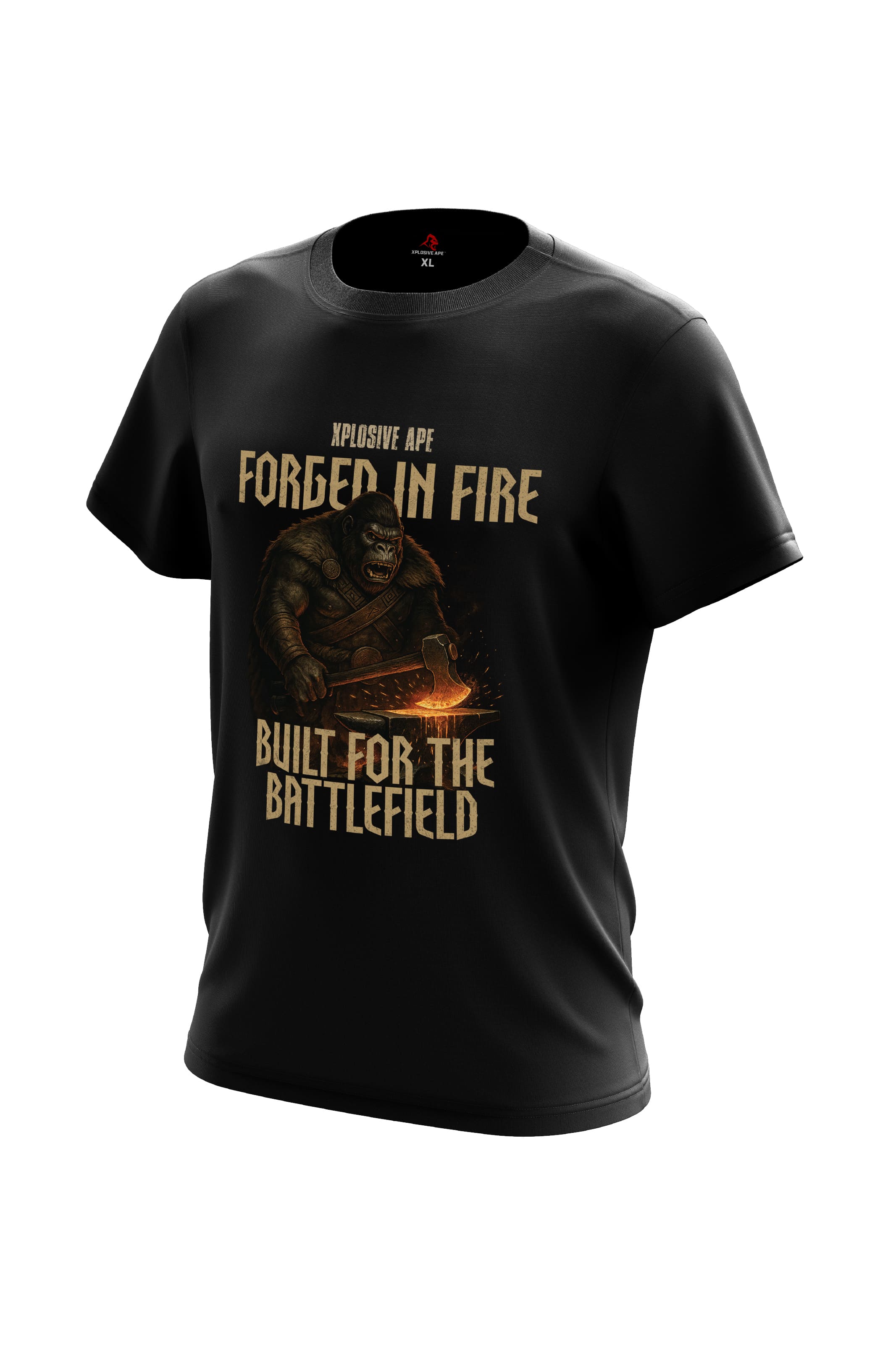 XAPE Forged in Fire Tee - Black