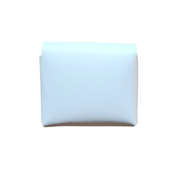 Handmade Leather Simple Coin Purse - White