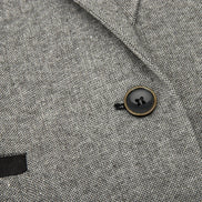 wsn03 - Women's Tweed Grey Blazer Jacket Waistcoat Elow Patch Peaky 1920s