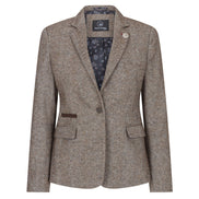 Wsn06 - Women's 1920s Suit Tweed Blazer Waistcoat & Trousers