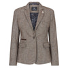 Wsn06 - Women's 1920s Suit Tweed Blazer Waistcoat & Trousers